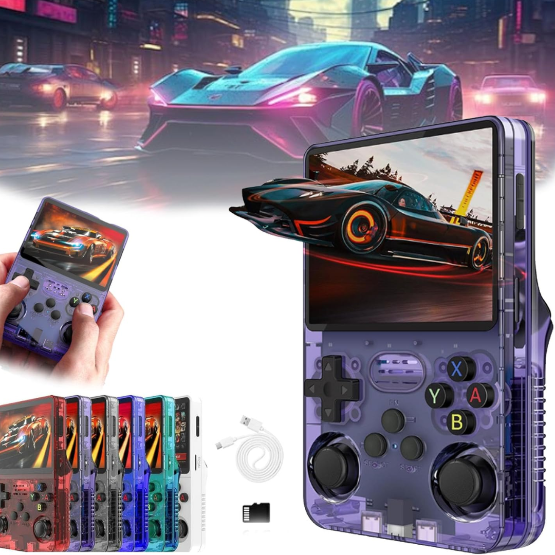 PixelRush Go Gaming Console